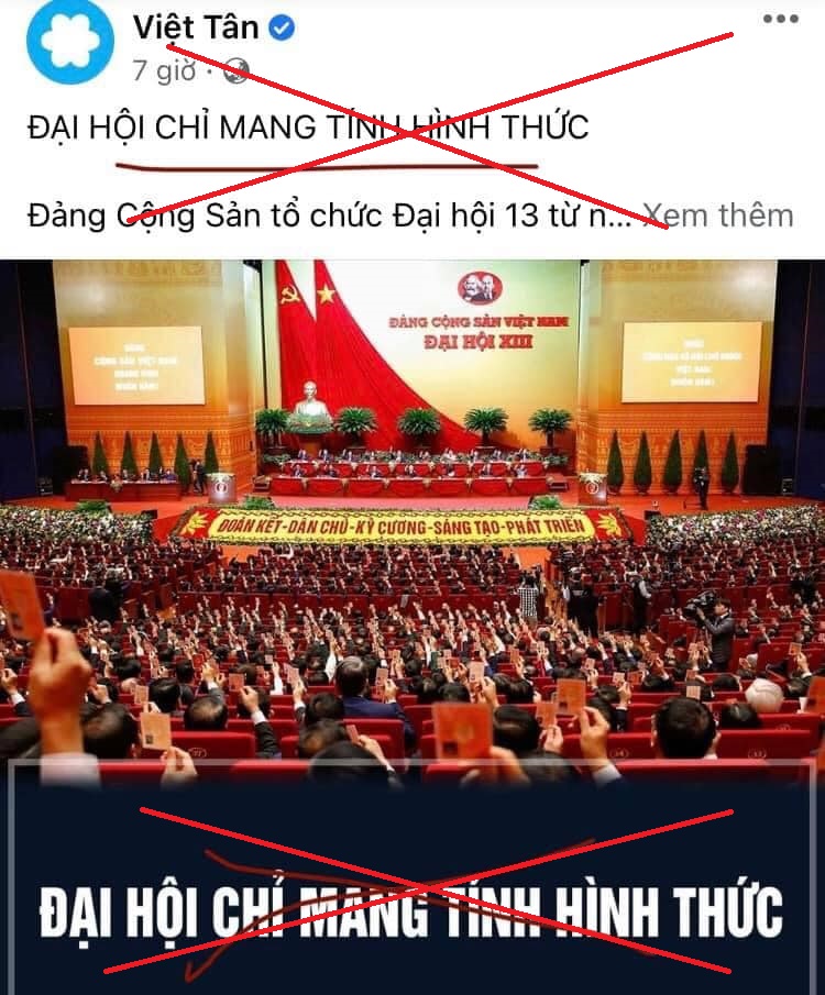 LIỆU ĐẠI HỘI ĐẢNG CÓ LÀ VỞ KỊCH DÀN DỰNG?