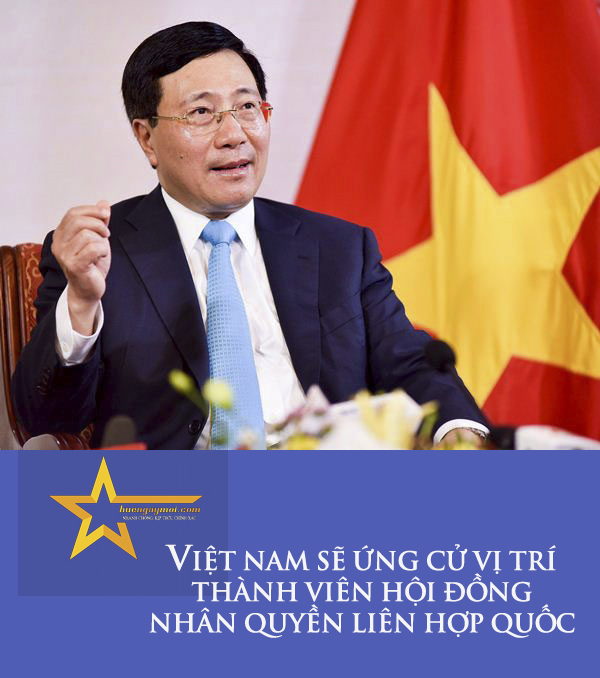 VIỆT NAM SẼ ỨNG CỬ VỊ TRÍ THÀNH VIÊN HỘI ĐỒNG NHÂN QUYỀN LIÊN HỢP QUỐC
