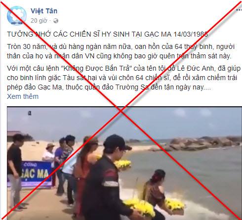 THỰC LÒNG “TƯỞNG NIỆM” HAY MƯỢN CỚ GÂY RỐI KÍCH ĐỘNG
