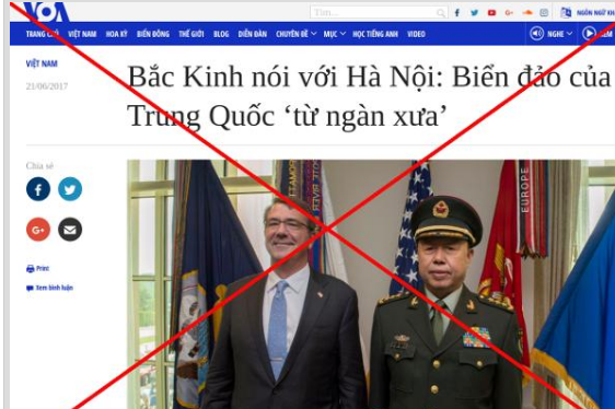 Tại sao lại tuyên truyền không công cho “chủ quyền sai trái” của Trung Quốc?