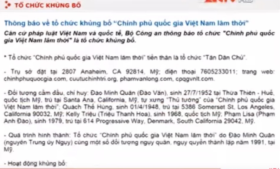Tiếng nói người trong cuộc phơi bày bản chất của tổ chức khủng bố