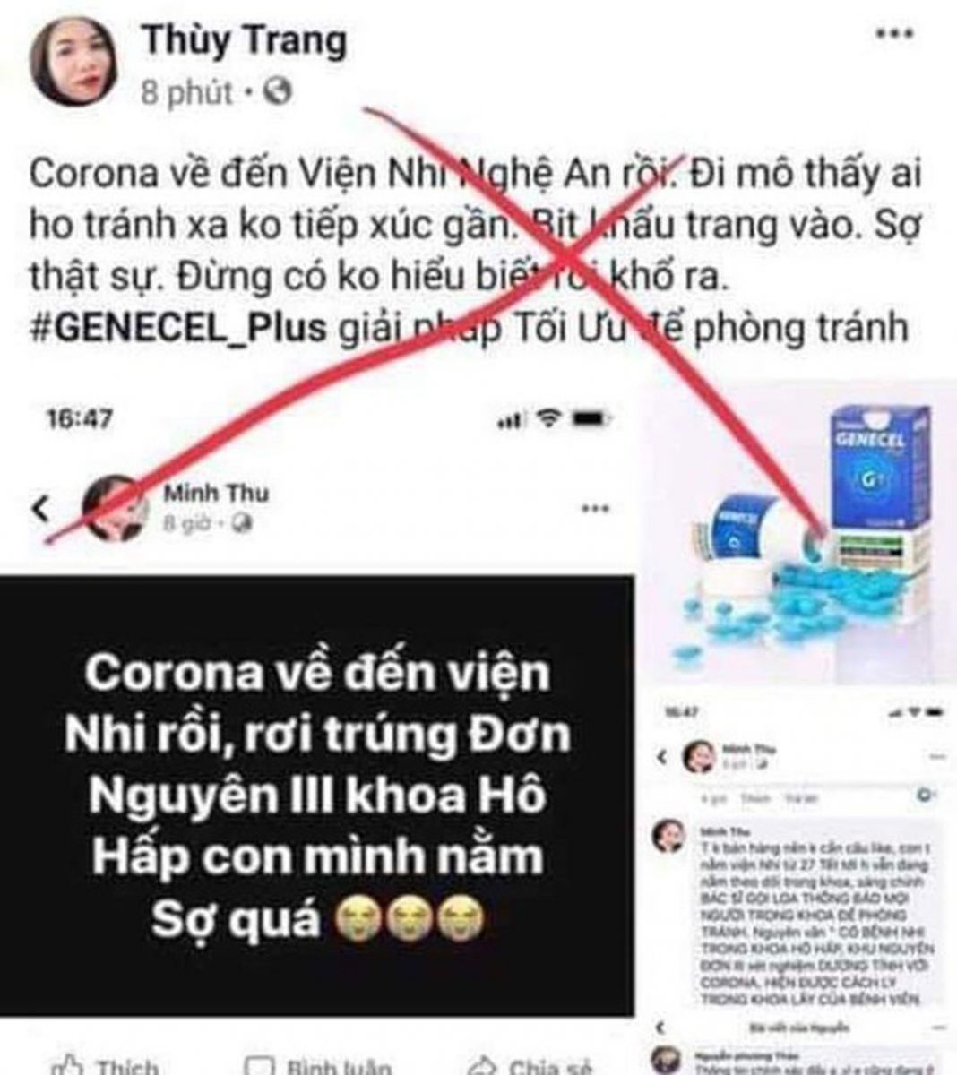 ĐỪNG ĐỂ TIN GIẢ VỀ VIRUS CORONA GIEO HOANG MANG