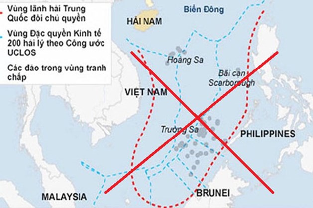 Đường lưỡi bò, nét vẽ của kẻ hoang tưởng