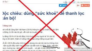 CẢNH GIÁC VỚI CHIÊU TRÒ TUNG HÔ NHẢM NHÍ VỀ NHÂN SỰ TRƯỚC THỀM ĐẠI HỘI ĐẢNG