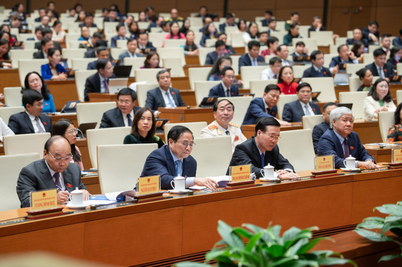QUỐC HỘI BIỂU QUYẾT THÔNG QUA QUY HOẠCH TỔNG THỂ QUỐC GIA THỜI KỲ 2021 - 2030