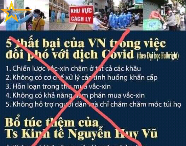 HAY CHO CÁI GỌI LÀ “5 THẤT BẠI CỦA VIỆT NAM TRONG VIỆC ĐỐI PHÓ VỚI DỊCH COVID!