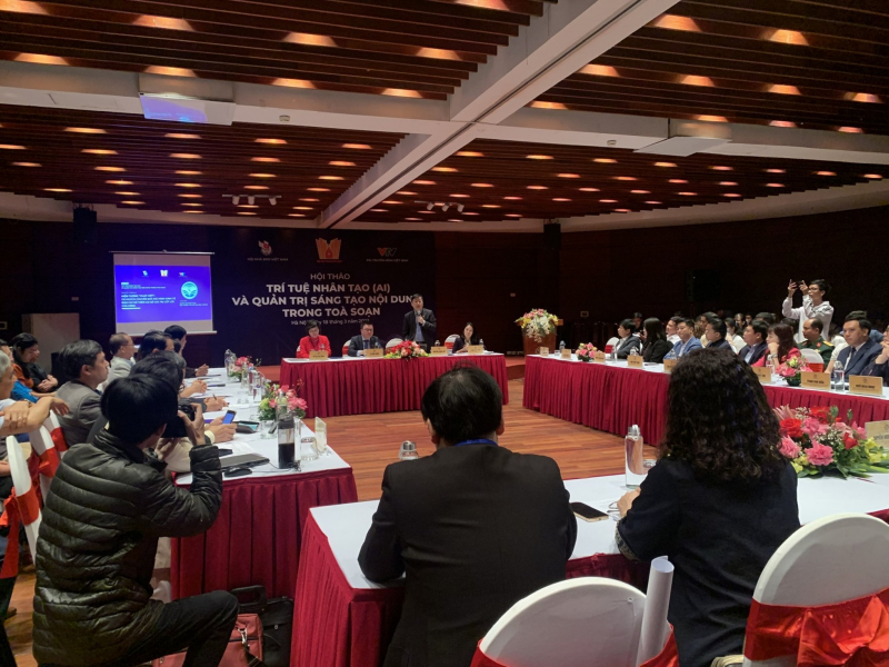 TRÍ TUỆ NHÂN TẠO CÓ “TRANH MẤT” VIỆC LÀM CỦA NHÀ BÁO?