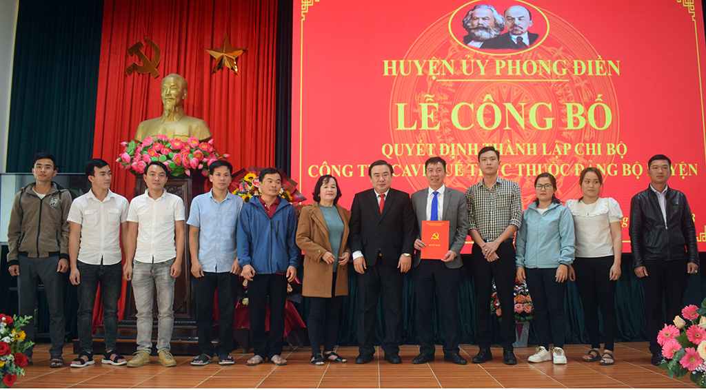 XÂY DỰNG ĐIỂN HÌNH CHI BỘ CÔNG TY SCAVI HUẾ ĐỂ NHÂN RỘNG