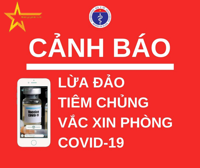 CẢNH BÁO HÀNH VI LỪA ĐẢO LIÊN QUAN TIÊM VACCINE COVID-19