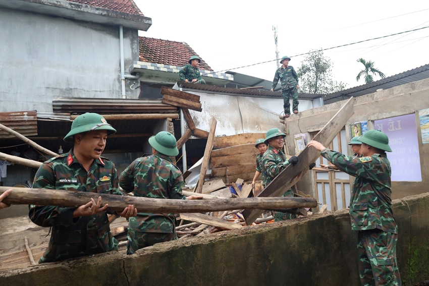 Triển khai “Chiến dịch Quang Trung”, khởi công xây nhà tặng người dân bị thiệt hại do thiên tai