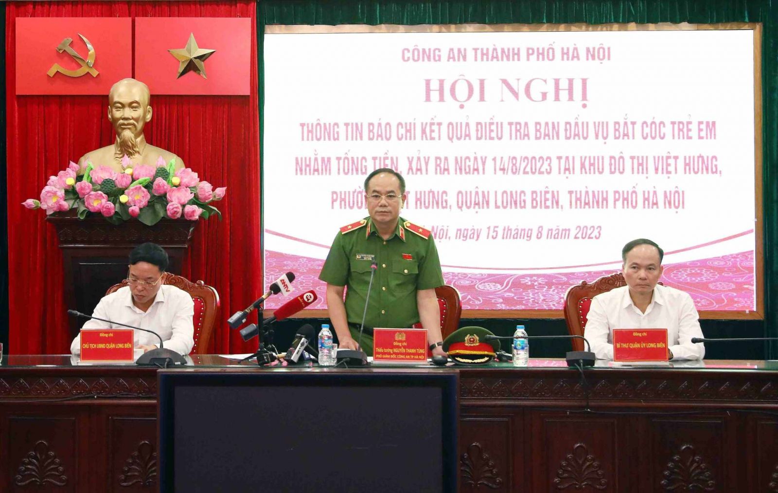 THIẾU TƯỚNG CÔNG AN PHẢN HỒI VỀ THÔNG TIN NGHI PHẠM BẮT CÓC BÉ TRAI LÀ CẢNH SÁT