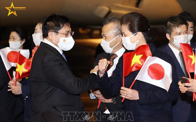 THỦ TƯỚNG PHẠM MINH CHÍNH TỚI TOKYO, BẮT ĐẦU CHUYẾN THĂM CHÍNH THỨC NHẬT BẢN