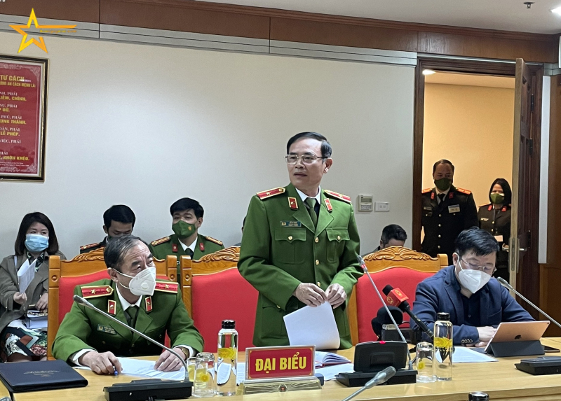 LÃNH ĐẠO CỤC CẢNH SÁT HÌNH SỰ THÔNG TIN KẾT QUẢ ĐIỀU TRA VỀ 