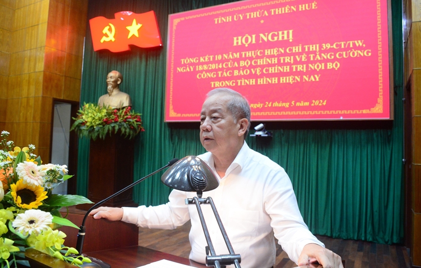 TĂNG CƯỜNG BẢO VỆ CHÍNH TRỊ NỘI BỘ TRONG TÌNH HÌNH HIỆN NAY