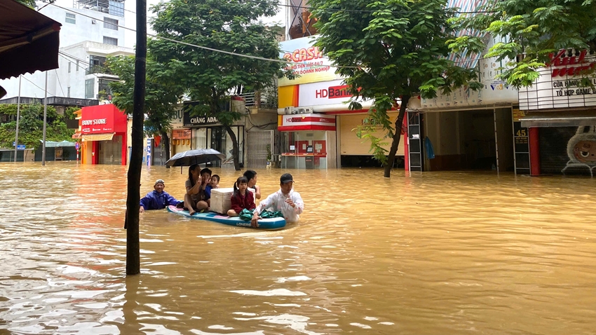 Công điện khẩn của Chủ tịch UBND thành phố yêu cầu phòng tránh đuối nước trong mưa lũ