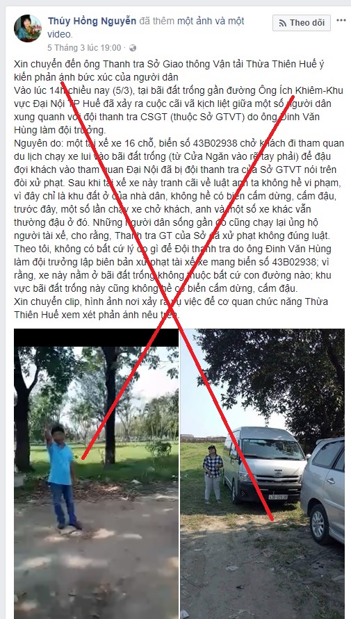 THỰC HƯ CÂU CHUYỆN THANH TRA GIAO THÔNG XỬ PHẠT SAI QUY ĐỊNH
