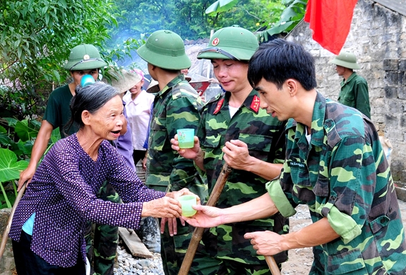 QUÂN ĐỘI NHÂN DÂN VIỆT NAM MÃI XỨNG ĐÁNG LÀ ĐIỂM TỰA, NIỀM TIN CỦA ĐẢNG, NHÀ NƯỚC VÀ NHÂN DÂN