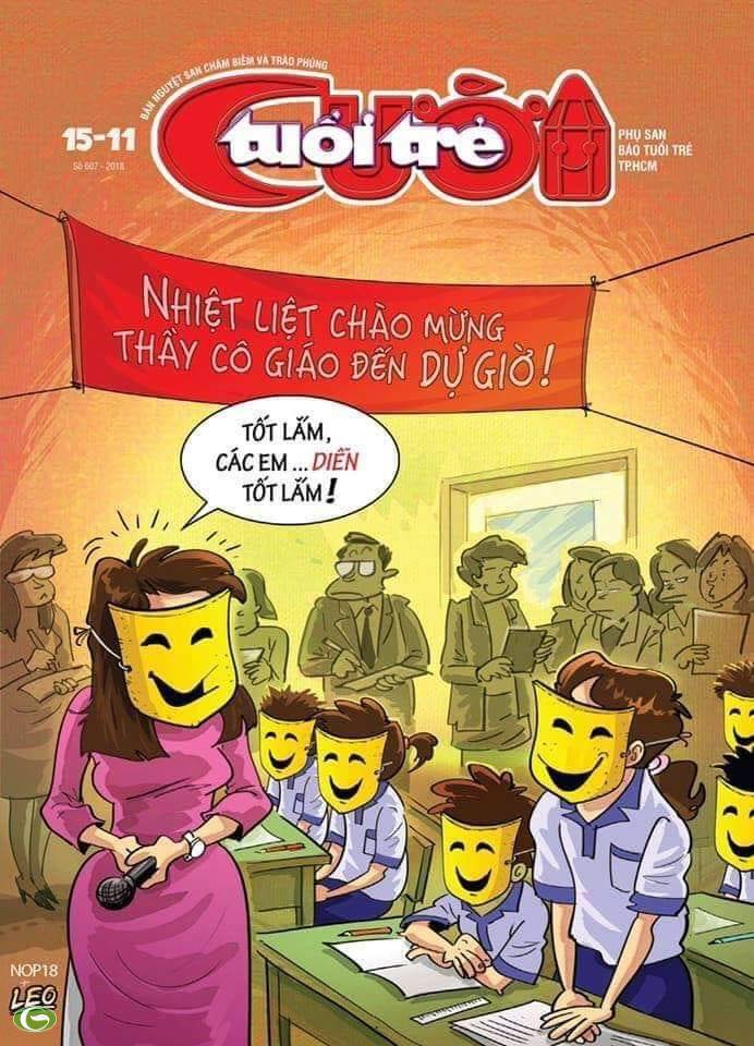 ĐÂY LÀ CÁCH BÁO TUỔI TRẺ “TRI ÂN” NGƯỜI THẦY ?
