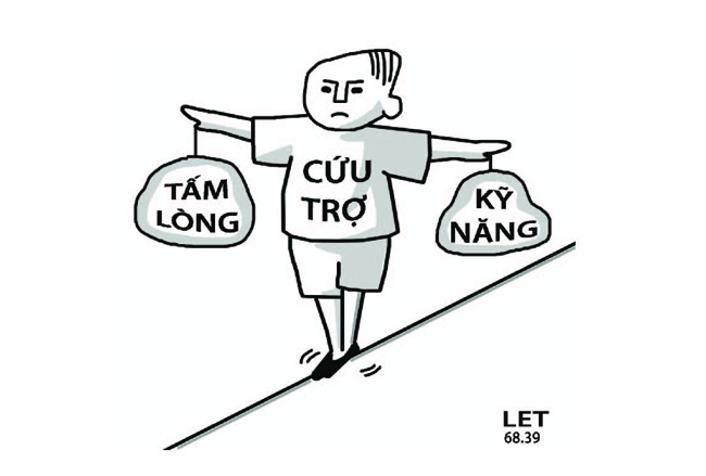GÓC BIẾM HỌA: CỨU TRỢ