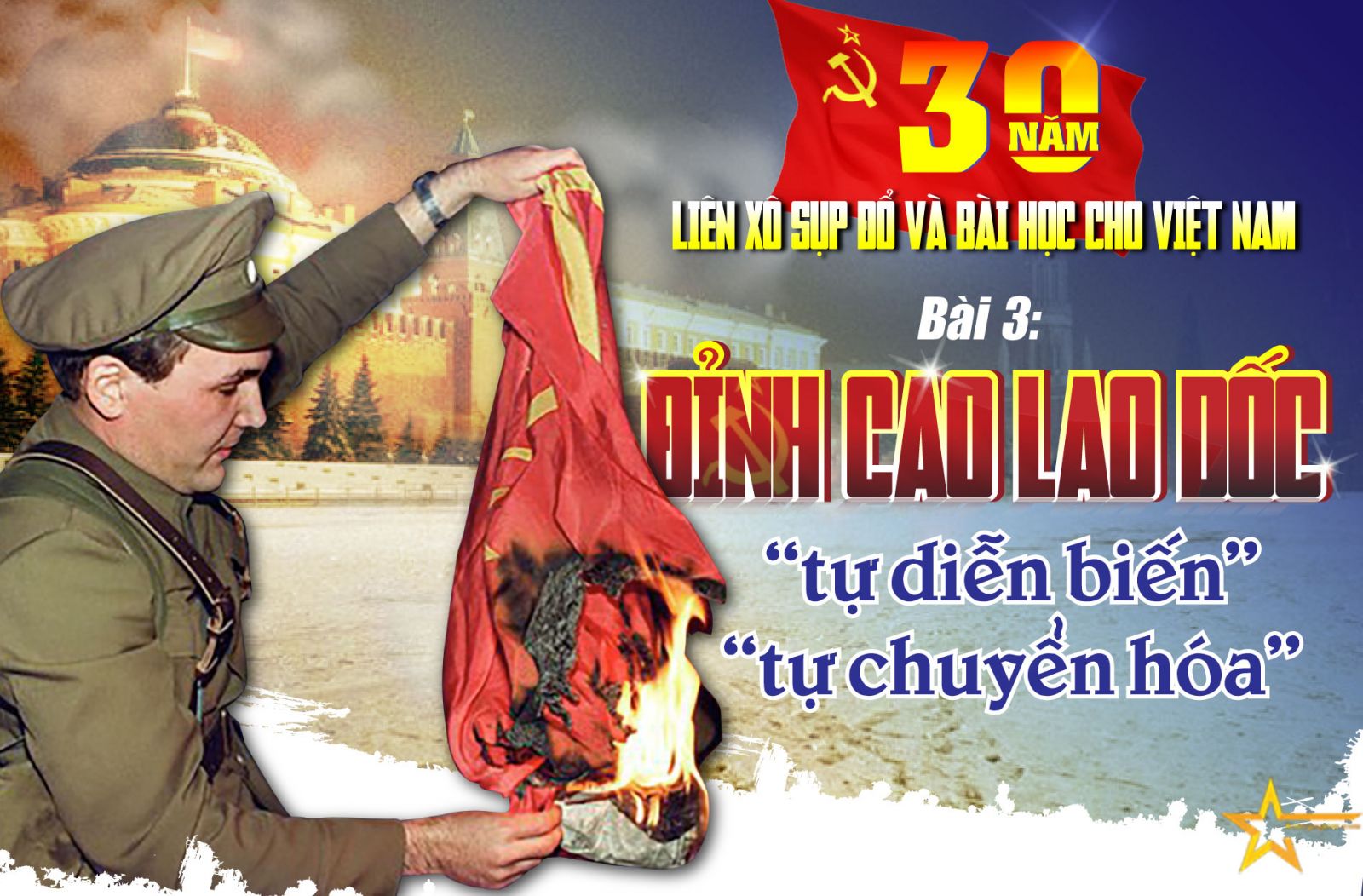 30 NĂM LIÊN XÔ SỤP ĐỔ VÀ BÀI HỌC CHO VIỆT NAM – BÀI 3: ĐỈNH CAO LAO DỐC “TỰ DIỄN BIẾN”, “TỰ CHUYỂN HÓA”