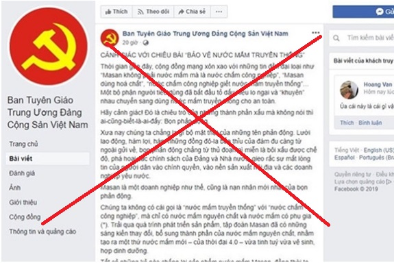 Giả mạo trang thông tin của các cơ quan công quyền - một âm mưu “lộng giả thành chân”