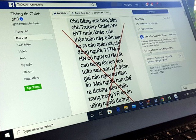 DẬP TẮT NGAY NHỮNG TIN ĐỒN ÁC Ý!
