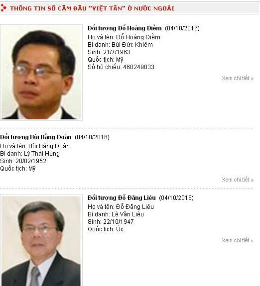 Bộ Công an công bố danh sách tổ chức, cá nhân liên quan đến khủng bố, tài trợ khủng bố
