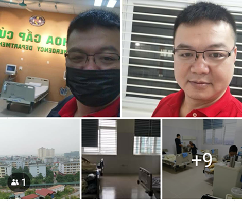 NHẬT KÝ CÁCH LY TÍCH CỰC CỦA NGƯỜI TRONG TÂM DỊCH VÀ CHUYỆN GIÁM ĐỐC TRÁO NHÂN VIÊN
