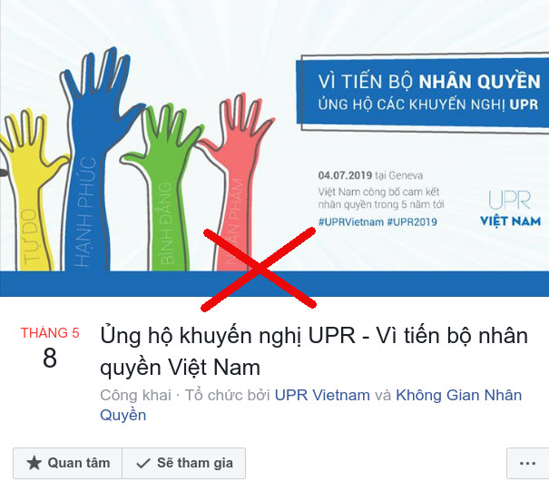 ĐỘI LỐT “THEO DÕI NHÂN QUYỀN” CAN THIỆP VÀO CÔNG VIỆC NỘI BỘ CỦA VIỆT NAM LÀ TRÁI CÔNG ƯỚC QUỐC TẾ