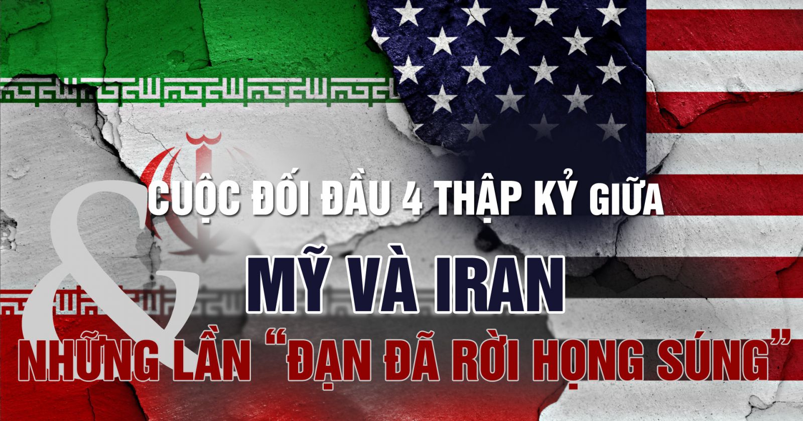 CUỘC ĐỐI ĐẦU 4 THẬP KỶ GIỮA MỸ VÀ I RAN