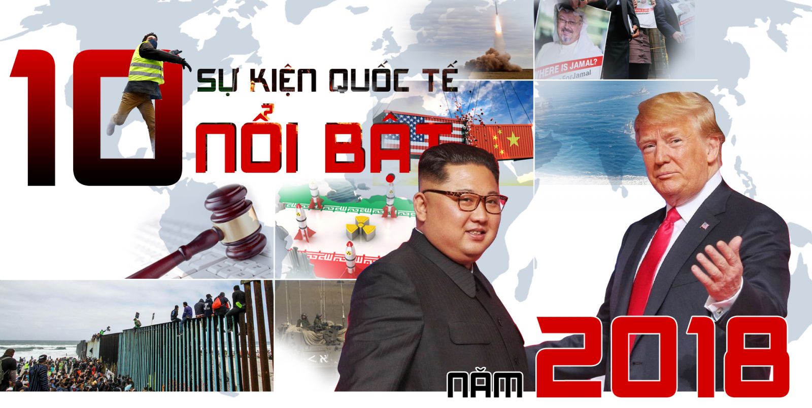 10 sự kiện quốc tế nổi bật năm 2018