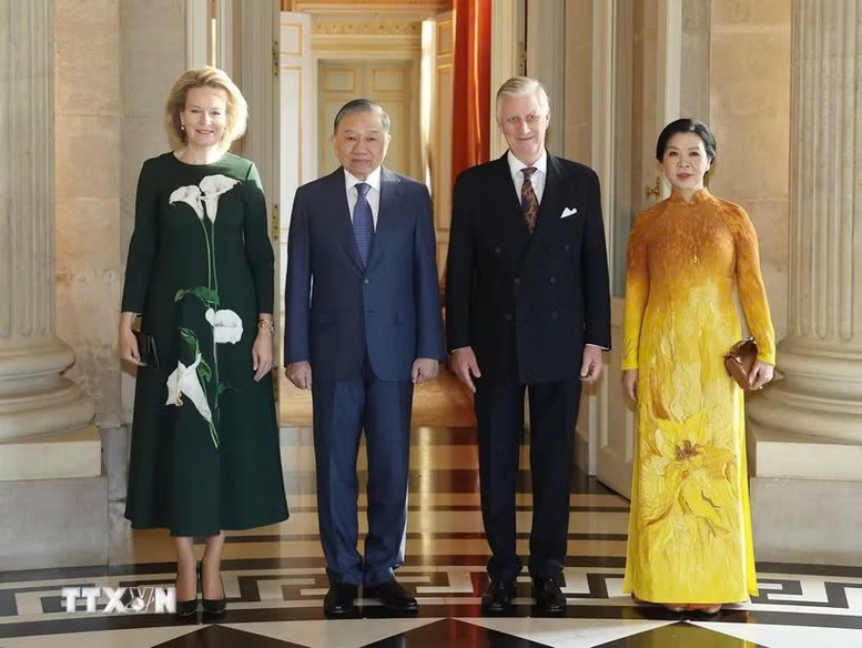 TỔNG BÍ THƯ, CHỦ TỊCH NƯỚC TÔ LÂM HỘI KIẾN NHÀ VUA VƯƠNG QUỐC BỈ PHILIPPE