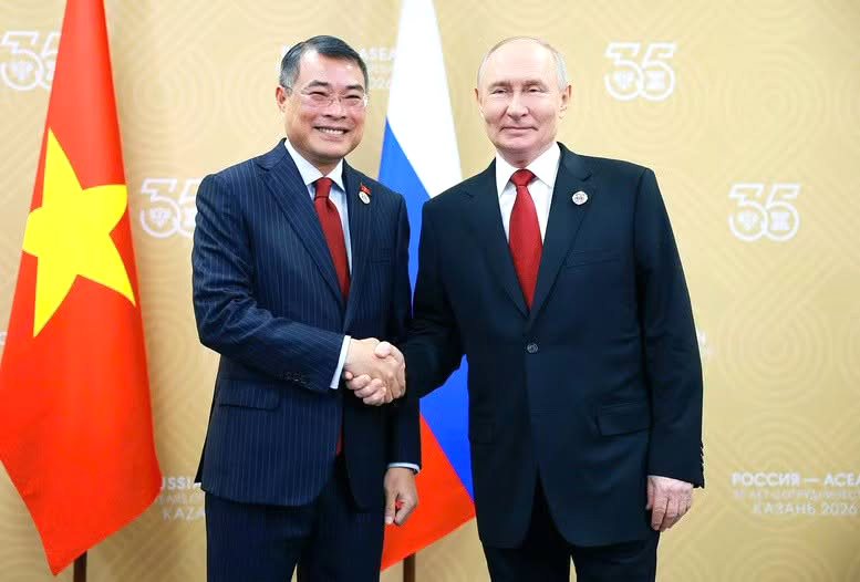 THỦ TƯỚNG CHÍNH PHỦ LÊ MINH HƯNG HỘI KIẾN TỔNG THỐNG NGA VLADIMIR PUTIN