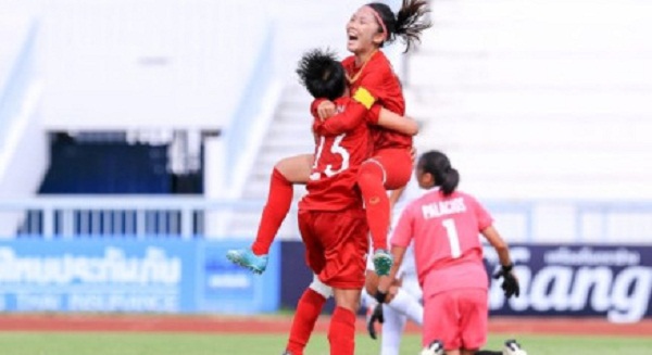Hạ kình địch Thái Lan 1 - 0, tuyển nữ Việt Nam vô địch Đông Nam Á