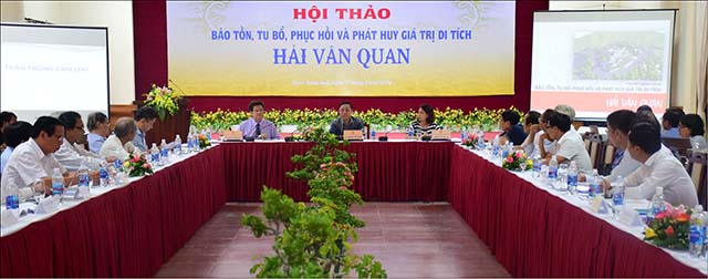 BẢO TỒN, TÔN TẠO HẢI VÂN QUAN: Nghiêng về giải pháp phục hồi kiến trúc có từ nhà Nguyễn
