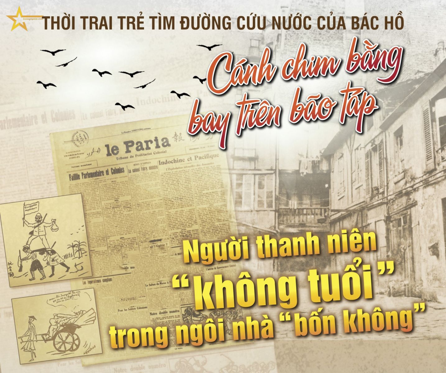 HÀNH TRÌNH ĐI TÌM ĐƯỜNG CỨU NƯỚC CỦA CHỦ TỊCH HỒ CHÍ MINH: Người thanh niên 