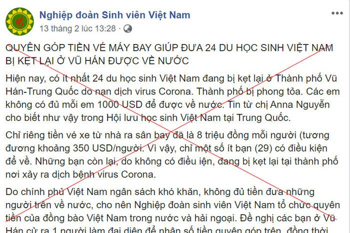CẢNH GIÁC VỚI HOẠT ĐỘNG PHÁ HOẠI CỦA  “HỘI SINH VIÊN NHÂN QUYỀN VIỆT NAM”