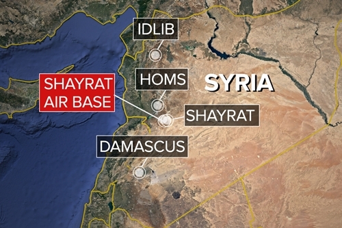 Trump phát động tấn công, phóng 50 tên lửa Tomahawk vào quân chính phủ Syria